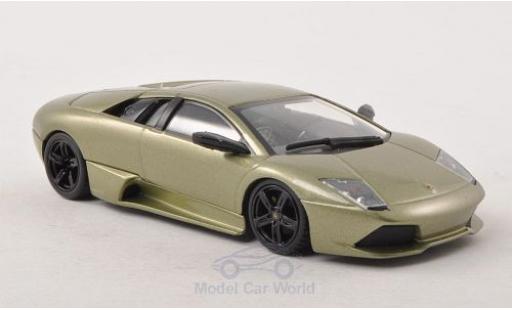 Lamborghini Murcielago LP640 1/43 Minichamps LP640 metallico verde 2006 modellino in miniatura