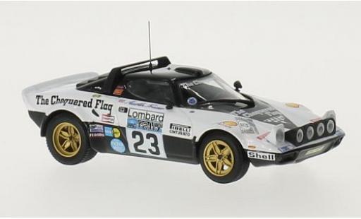 Lancia Stratos 1/43 Minichamps Rally No.23 Chequered Flag RAC Rallye 1976 P-I.Walfridson/A.Frazer modellino in miniatura