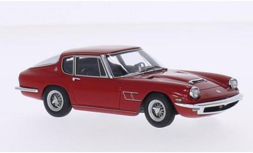 Maserati Mistral 1/43 Minichamps Coupe rosso 1963 modellino in miniatura
