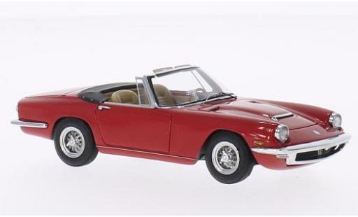 Maserati Mistral 1/43 Minichamps Spyder rosso 1964 modellino in miniatura
