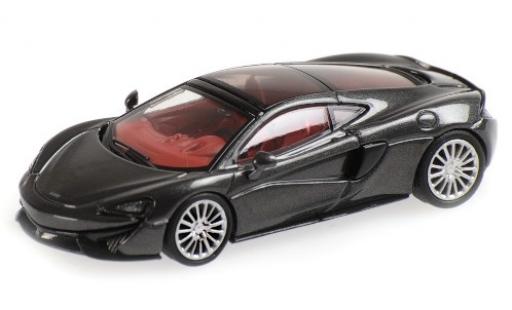 McLaren 570 1/87 Minichamps GT metallico grigio modellino in miniatura
