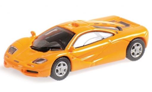 McLaren F1 1/87 Minichamps Roadcar orange 1994 modellino in miniatura
