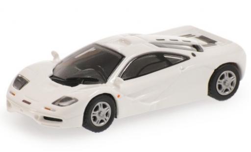 McLaren F1 1/87 Minichamps Roadcar bianco 1994 modellino in miniatura
