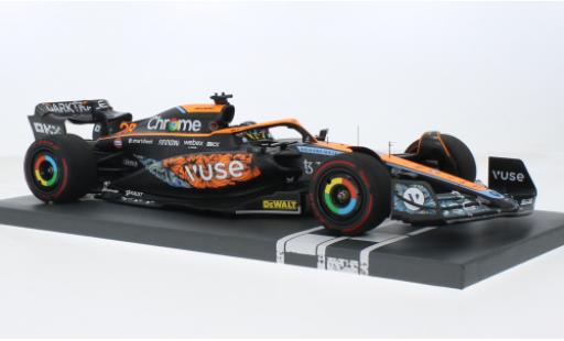 McLaren F1 1/18 Minichamps MCL36 No.28 Team Formel 1 Test Abu Dhabi 2022 1:18 modellino in miniatura