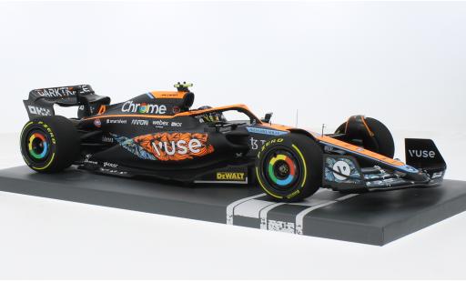 McLaren F1 1/18 Minichamps MCL36 No.4 Team Formel 1 GP Abu Dhabi 2022 1:18 modellino in miniatura