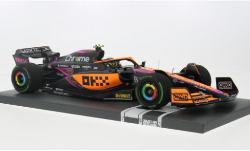 McLaren F1 1/18 Minichamps MCL36 No.4 Team Formel 1 GP Singapur 2022 1:18 modellino in miniatura