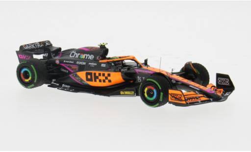 McLaren F1 1/43 Minichamps MCL36 No.4 Team Formel 1 GP Singapur 2022 1:43 modellino in miniatura