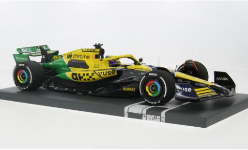 McLaren F1 1/18 Minichamps MCL38 No.81 Team Formel 1 GP Monaco 2024 1:18 modellino in miniatura