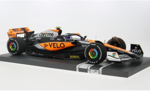 McLaren F1 1/18 Minichamps MCL60 No.4 Team Formel 1 GP Großbritannien 2023 1:18 modellino in miniatura