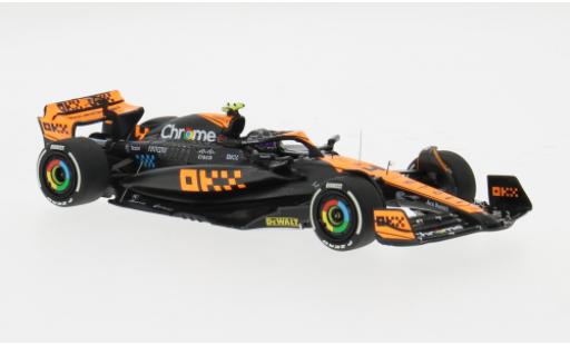 McLaren F1 1/43 Minichamps MCL60 No.4 Team Formel 1 GP Singapur 2023 1:43 modellino in miniatura