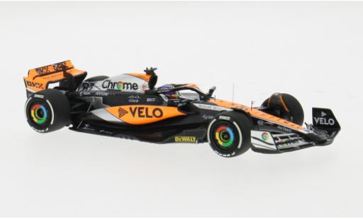 McLaren F1 1/43 Minichamps MCL60 No.81 Team Formel 1 GP Großbritannien 2023 1:43 modellino in miniatura