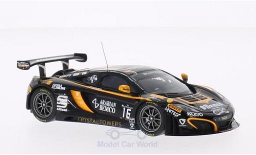 McLaren MP4-12C 1/43 Minichamps GT3 No.16 Boutsen Ginion Racing 24h Spa 2014 M.Schmetz/A.Demirdjian/S.Sarkissian/C.van der Drift modellino in miniatura