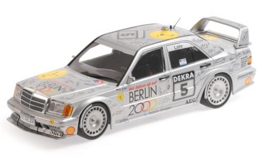 Mercedes 190 1/18 Minichamps E 2.5-16 EVO 2 No.5 Team AMG- Berlin 2000 DTM 1992 E.Lohr modellino in miniatura