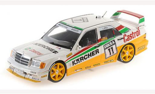 Mercedes 190 1/18 Minichamps E 2.5-16 Evo 2 (W201) No.11 Team Mass-Schons Kärcher DTM 1992 J.Laffite modellino in miniatura