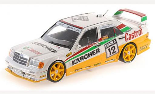 Mercedes 190 1/18 Minichamps E 2.5-16 Evo 2 (W201) No.12 Team Mass-Schons Kärcher DTM 1992 J.van Ommen modellino in miniatura