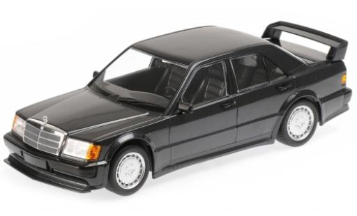 Mercedes 190 1/18 Minichamps E 2.5-16 Evo1 metallico nero 1989 modellino in miniatura