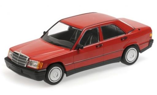 Mercedes 190 1/18 Minichamps E (W201) rosso 1982 modellino in miniatura