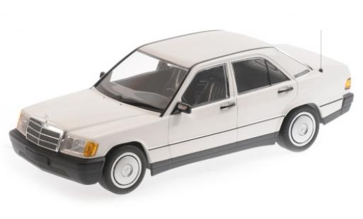 Mercedes 190 1/18 Minichamps E (W201) bianco 1982 modellino in miniatura