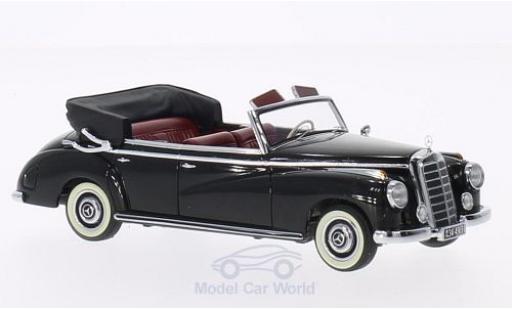 Mercedes 300 1/43 Minichamps Cabriolet (W186) nero 1952 modellino in miniatura