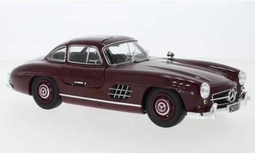 Mercedes 300 1/18 Minichamps SL (W198) rosso 1955 modellino in miniatura