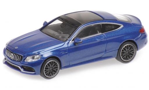 Mercedes Classe C 1/87 Minichamps AMG C 63 Coupe metallico blu 2019 modellino in miniatura