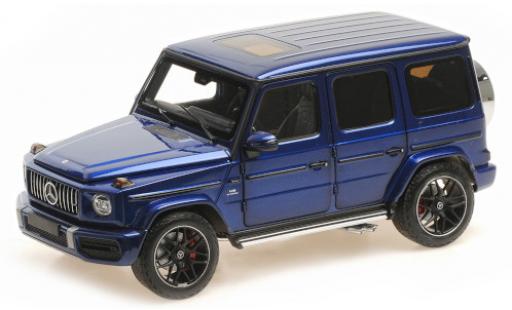 Mercedes Classe G 1/18 Minichamps AMG G63 metallico blu 2018 modellino in miniatura