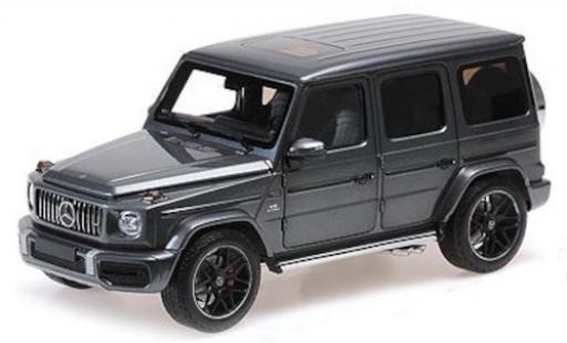 Mercedes Classe G 1/18 Minichamps AMG G63 metallico grigio 2018 modellino in miniatura