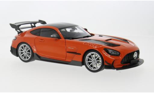 Mercedes AMG GT 1/18 Minichamps Black Series orange/carbon 2021 1:18 modellino in miniatura