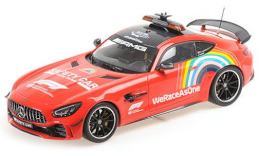 Mercedes AMG GT 1/18 Minichamps -R WeRaceAsOne Formel 1 GP Mugello 2020 Safety Car B.Mayländer modellino in miniatura
