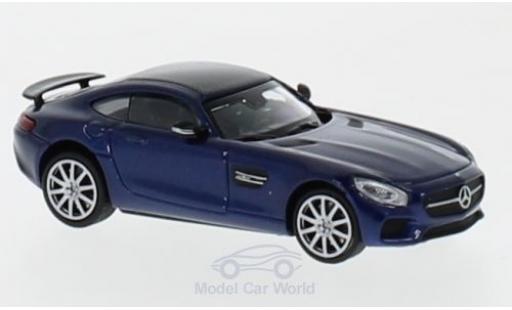 Mercedes AMG GT 1/87 Minichamps S metallico blu 2015 modellino in miniatura