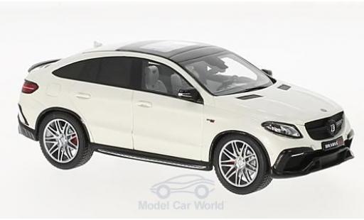 Mercedes Classe E 1/43 Minichamps Brabus 850 4x4 Coupe bianco 2016 Basis GLE 63 S modellino in miniatura