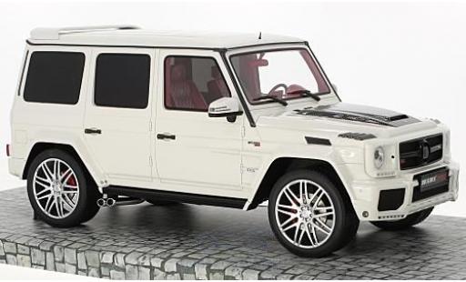 Mercedes Classe G 1/18 Minichamps Brabus 850 6.0 Widestar bianco 2016 Basis G63 AMG modellino in miniatura