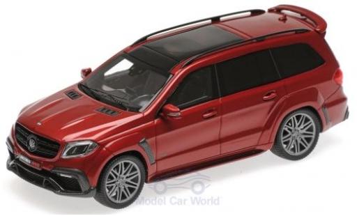 Mercedes Classe S 1/43 Minichamps Brabus 850 Widestar XL metallico rosso 2017 Basis AMG GLS 63 modellino in miniatura
