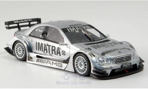 Mercedes Classe C 1/43 Minichamps DTM Imatra Testfahrzeug mit Figur V.Rossi modellino in miniatura