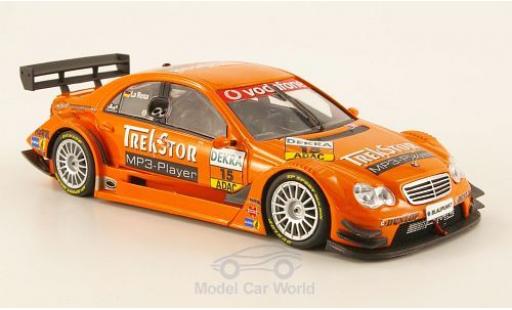 Mercedes Classe C DTM 1/43 Minichamps DTM No.15 Team Mücke DTM 2007 D.la Rosa modellino in miniatura
