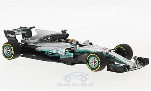 Mercedes F1 1/43 Minichamps W08 EQ Power No.44 AMG Petronas Motorsport Formel 1 GP China 2017 L.Hamilton modellino in miniatura