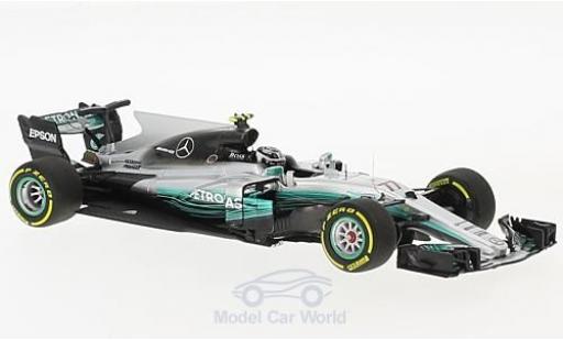 Mercedes F1 1/43 Minichamps W08 EQ Power+ No.77 AMG Petronas Motorsport Formel 1 GP China 2017 V.Bottas modellino in miniatura