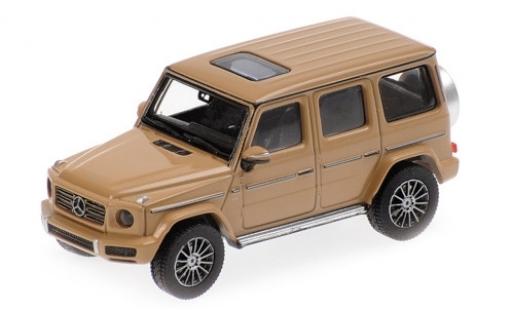 Mercedes Classe G 1/87 Minichamps G500 (W463) beige 2018 modellino in miniatura