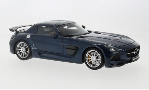 MG B 1/18 Minichamps Mercedes SLS A lack Series blau 2013 1:18 modellino in miniatura
