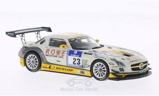 Mercedes SLS 1/43 Minichamps AMG GT3 No.23 ROWE Racing 24h Nürburgring 2013 modellino in miniatura