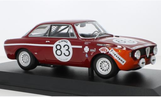 Alfa Romeo GT 1/18 Minichamps A 1300 No.83 Autodelta 24h Spa 1972 modellino in miniatura