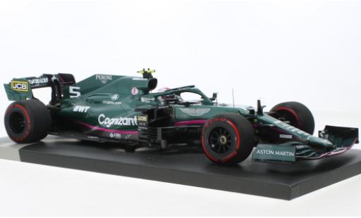 Aston Martin AMR2 1/18 Minichamps 1 No.5 Cognizant F1 Team Cognizant Formel 1 GP Azerbaijan 2021 modellino in miniatura