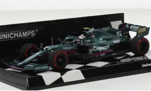Aston Martin AMR2 1/43 Minichamps 1 No.5 Cognizant F1 Team Cognizant formule 1 GP Azerbaijan 2021 modellino in miniatura