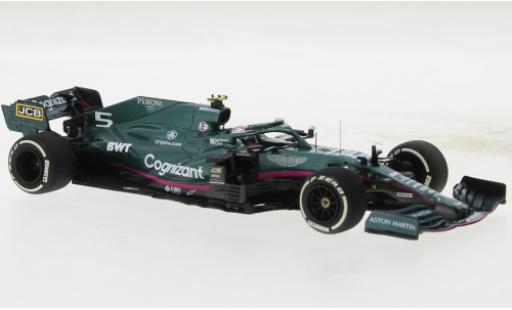 Aston Martin AMR2 1/43 Minichamps 1 No.5 Cognizant F1 Team Cognizant formule 1 GP Monaco 2021 modellino in miniatura