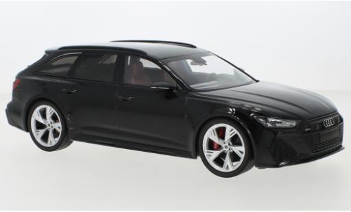 Audi RS6 1/18 Minichamps Avant metallise nero 2019 modellino in miniatura