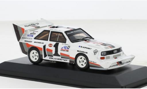 Audi Sport Quattro 1/43 Minichamps Sport quattro S1 No.1 Pikes Peak Hill Climb 1987 modellino in miniatura