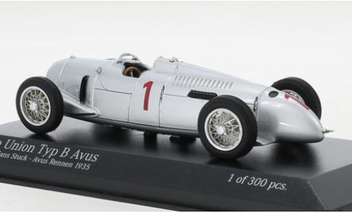 Auto Union Typ B 1/43 Minichamps No.1 Avus 1935 modellino in miniatura
