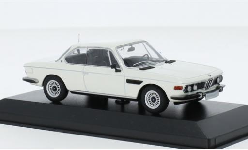 Bmw 3.0 1/43 Minichamps CS bianco 1969 modellino in miniatura