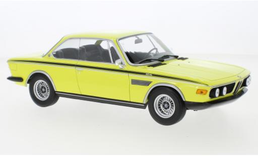 Bmw 3.0 1/18 Minichamps CSL (E9) giallo 1971 modellino in miniatura