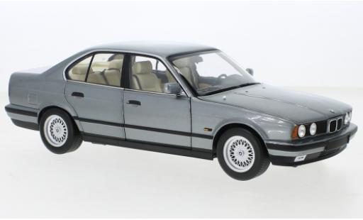 Bmw 535 1/18 Minichamps i (E34) metallise grigio 1988 modellino in miniatura